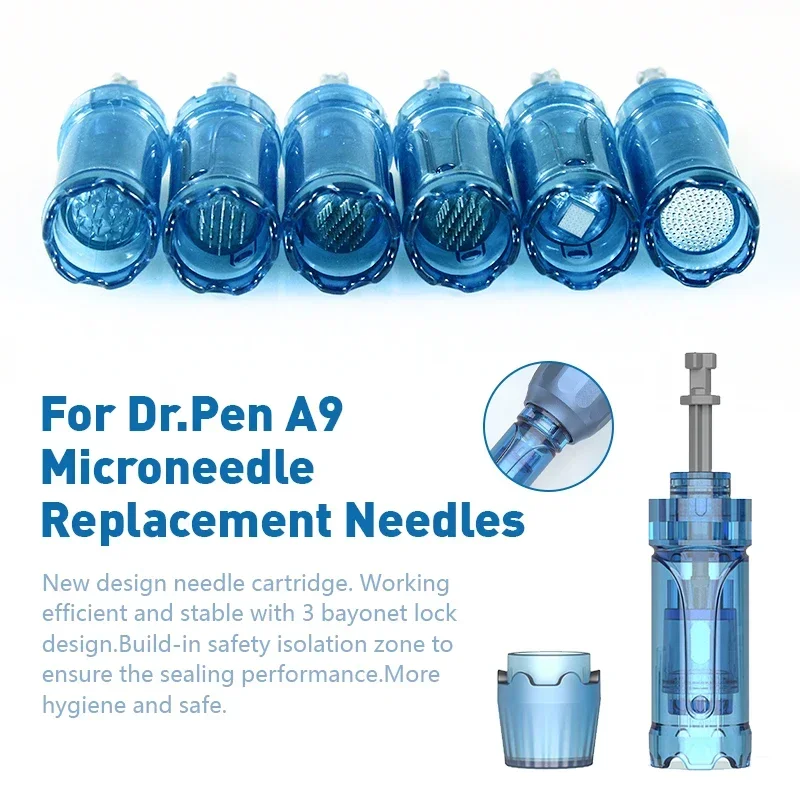 Microneedling Derma Pen Microneedling Needle Cartridge Microneedling Cartridge Dr Pen Ultima M8S 12 Pcs Cartridges Wireless Derma Pen Skin Care Kit Micro Skin Home Use Beauty Rejuvenation Machine