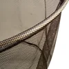 1/2pcs Fly Fishing Net Folding Dip Net Outdoor Fishing Rubber Non-slip Aluminum Alloy Pole Handle Large Catching Fish Mesh 3
