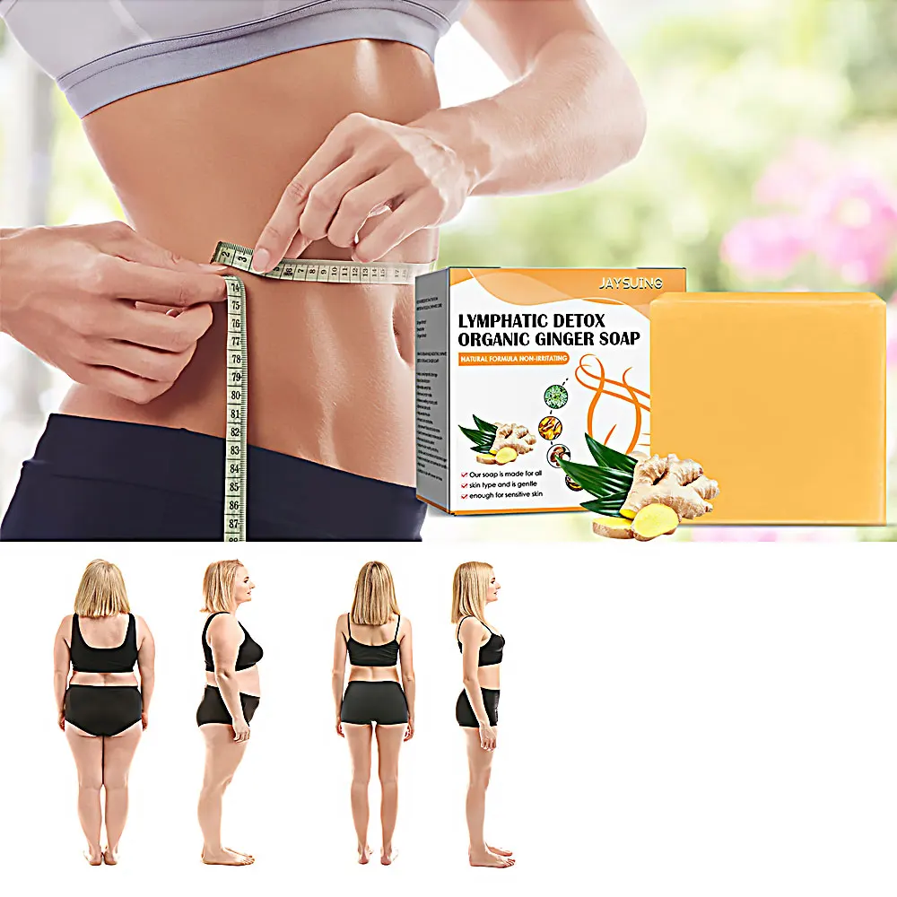 

Natural Organic Ginger Soap Ginger Lymphatic Drainage Detox Weight Loss Ginger Soap for Swelling and Pain Relief
