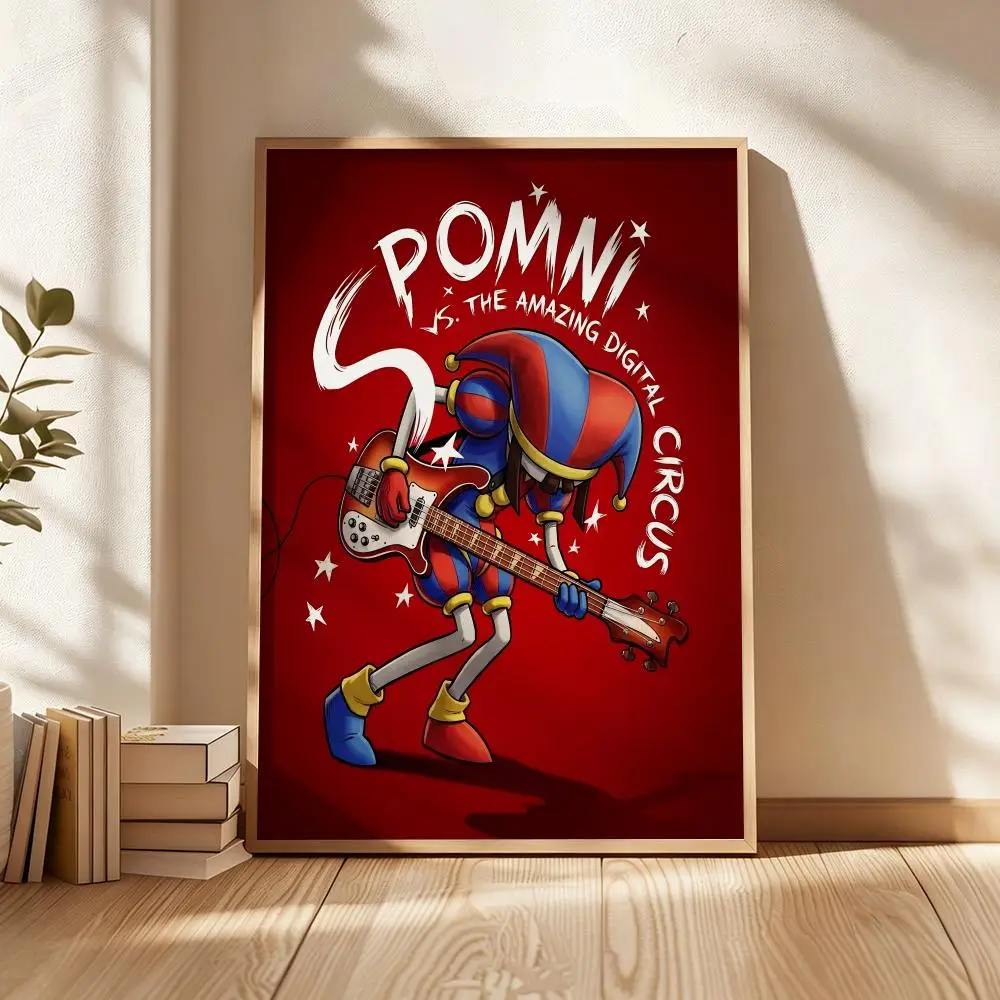 Vibrant Anime Animation Poster - Self-Adhesive Wall Art Decor for Bedroom, Living Room, Office, Home