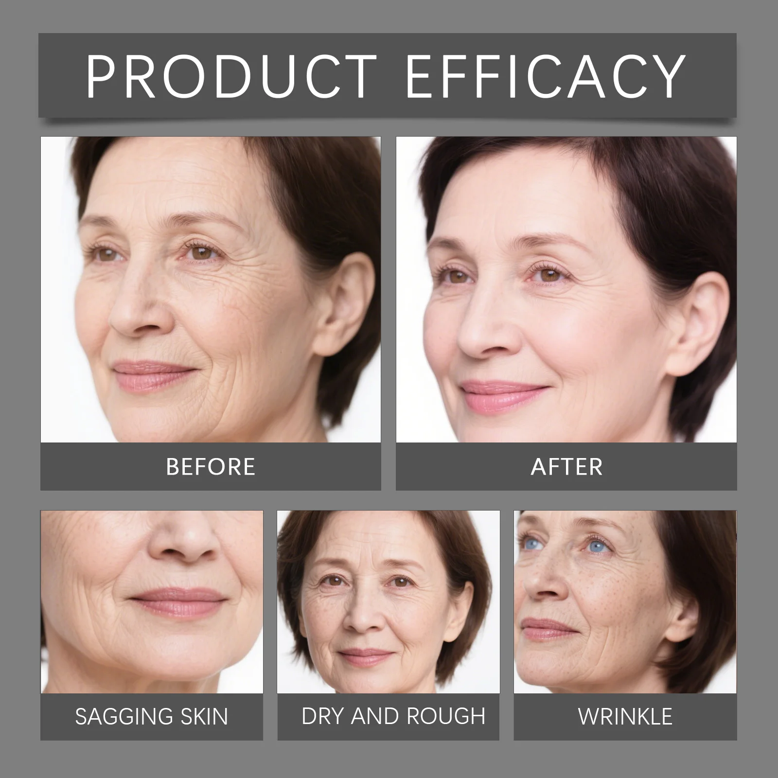 Seidenpeptid Intensiv-Lifting-Ampulle Tiefenwirksames Kollagen-Revitalisierungs-Essenz Gesichtsstraffendes Glättendes Anti-Aging-Serum Sf2Be4Cd548A44099911De758D7D1743D7