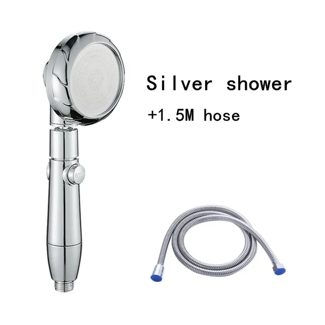 Silver shower set 2