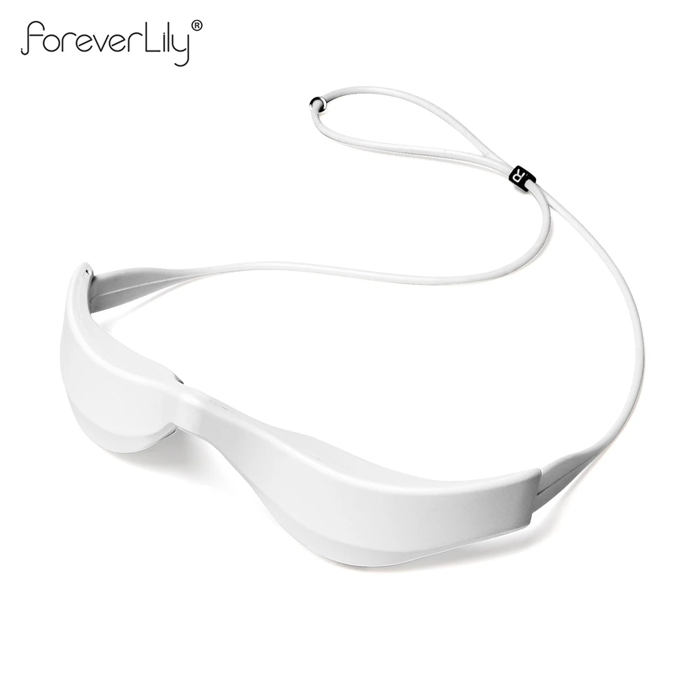 Electric 3D Eyes Massager EMS Eye Massage Glasses Red Light Eye Care Lighten Dark Circles Eye Relax Massager - 6