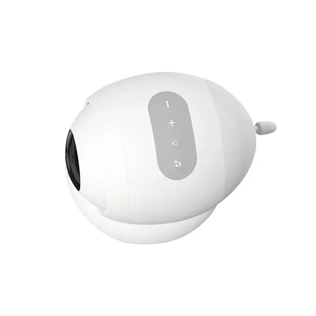 Baby Monitor 4.3''LCD Screen Two-Way Talk Color Night Light Lullabies Player Night Vision PTZ Camera 4XZOOm Temperature Alarm 5
