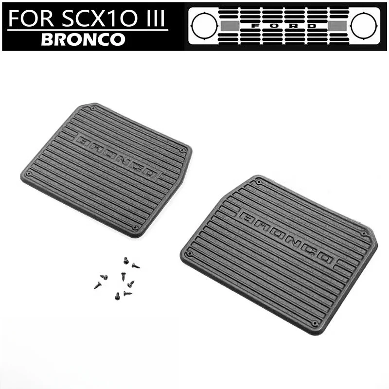 

Интерьерные коврики для ног 1/10 RC Rock Crawler Car Toys AXIAL AXI03014 SCX10 iii Ford Bronco 4X4