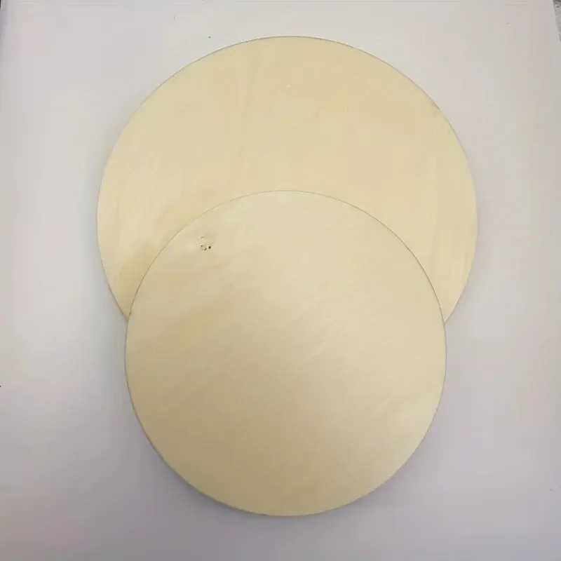 Wood Slices 5pcs 6 Inch/ 8 Inch Wooden Circles Round For Crafts Christmas Blank Slices Discs For DIY Hanging Ornaments Painting