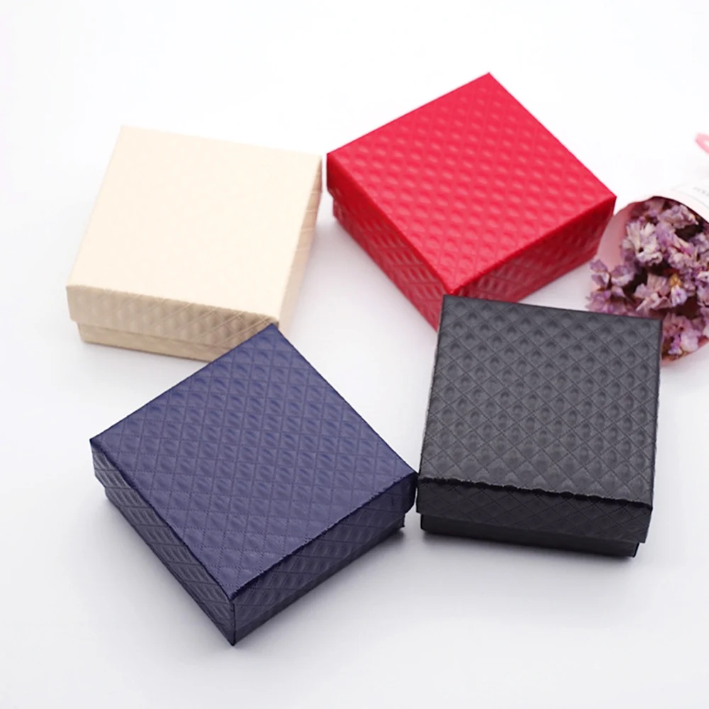 White Jewelry Gift Boxes for Necklace, Earrings, Bracelet, Ring, Brooch, or Keychain – ... - SKU JWB01011 - UGI Packaging