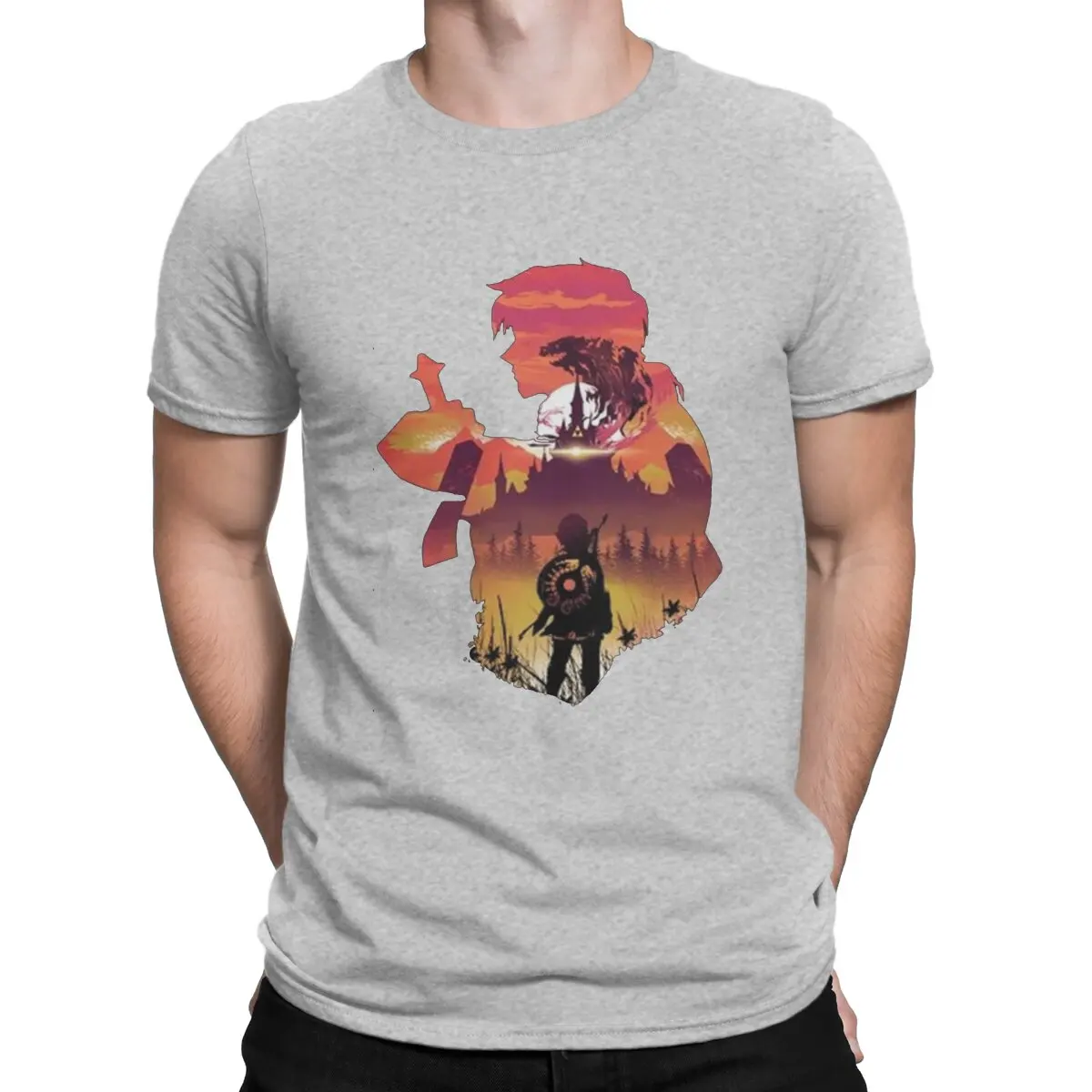 thumbnail image 1 of Camiseta única de Tears Of The Kingdom, Z-Zelda Leisure, para adultos, 1 of 7