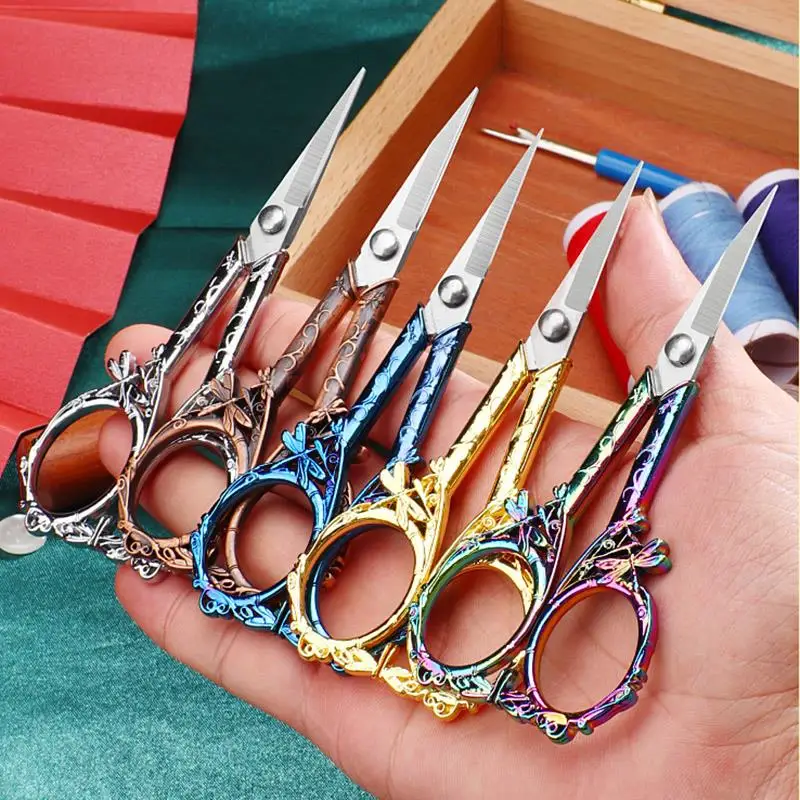 TAILORING SCISSORS 10.5" 9.5'' 8'' STAINLESS STEEL DRESSMAKING SHEARS FABRIC CRAFT CUTTING-in - Foto 2
