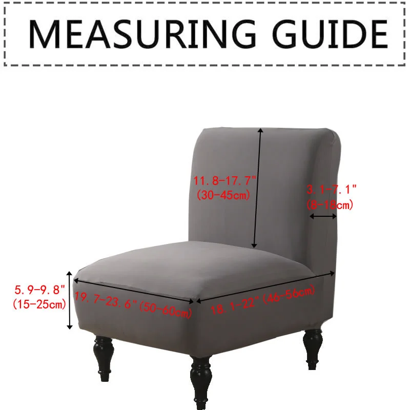 Elastic-Armless-Chair-Cover-Solid-Color-Stretch-Seat-Slipcovers-Anti-slip-Protector-Chair-Covers-for-Dining.jpg Rugalmas Kar Nélküli Szék Borító Egységes Színű Nyújtó Ülés Csúszásgátló Védőszéklécek Az Étkező Dekorációjának Dekorációhoz - Image 6