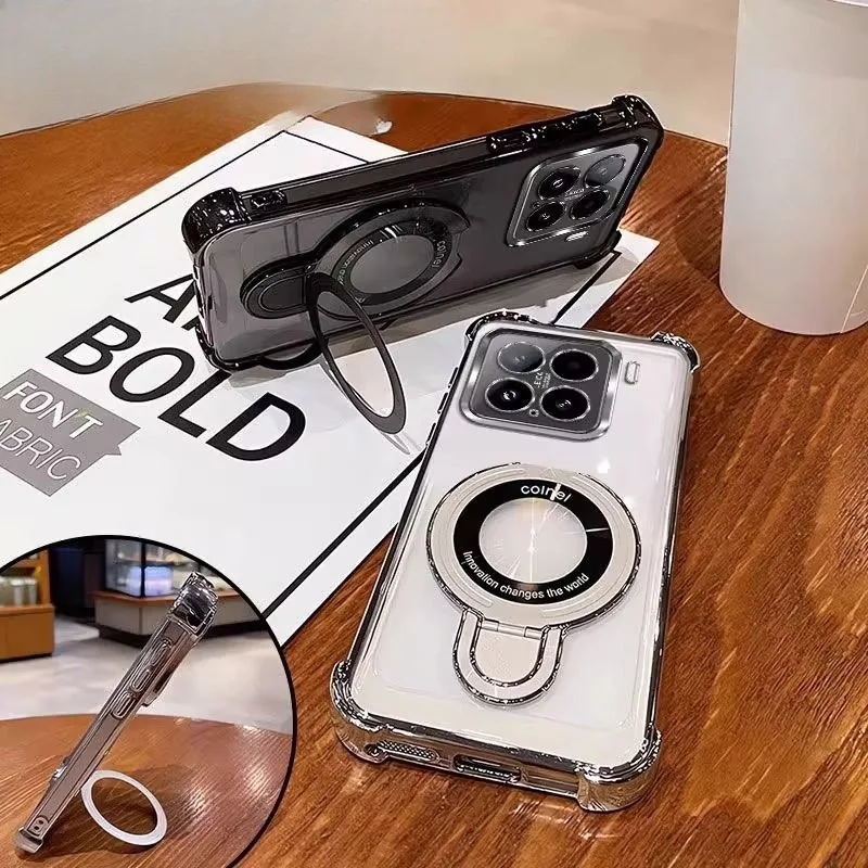 Shockproof Magnetic Bracket Phone Case with Stand Cover