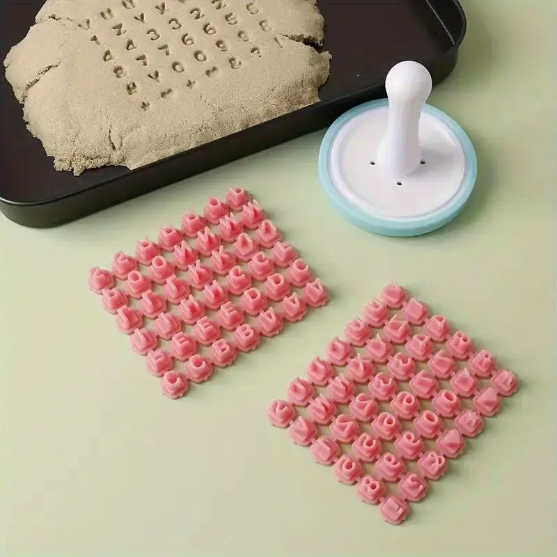 DIY Biscuit Cake Molds Letters Numbers Symbols