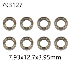 Enhanced RC Car Bearings and Parts Accessories (R1810 8PCS)