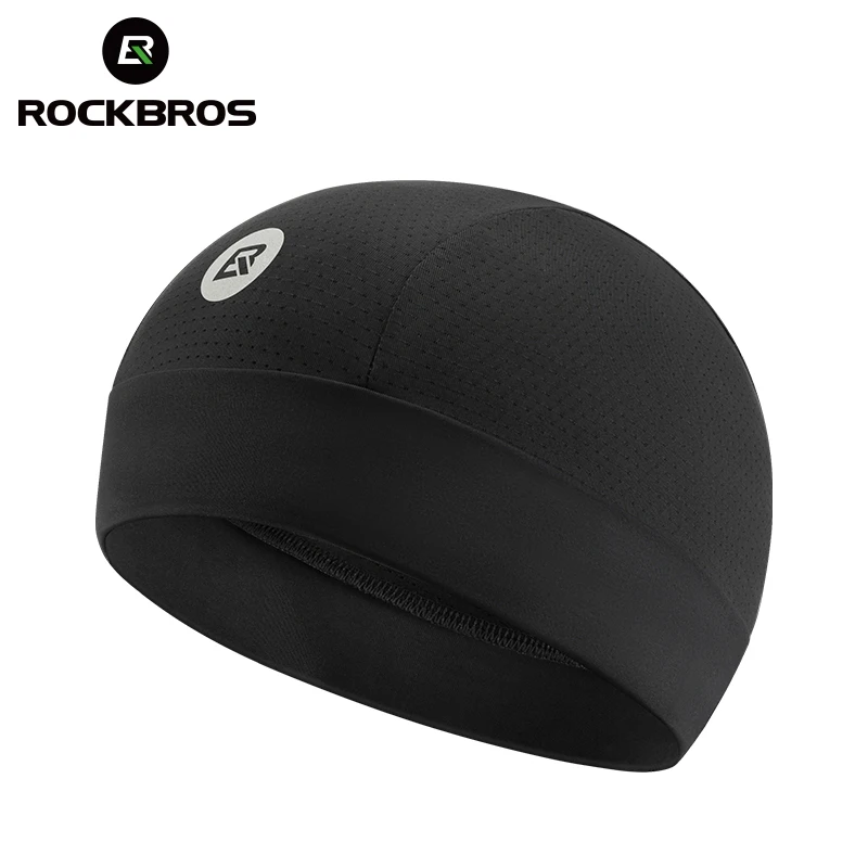 

ROCKBROS Bicycle Caps Sunscreen Helmet Liner Outdoor Breathable Brimless Caps Quick-Dry Anti-UV Motorcycle Hat Riding Unisex Cap
