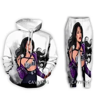 New Fashion 3D Print  Selena Quintanilla  Hoodies/Hooded Sweatshirts + Pants Trousers Suit Clothes Two-Pieces Sets  KK2 1