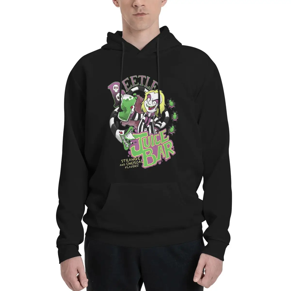thumbnail image 1 of Sudadera con capucha popular para parejas Sudadera polar para hombre Empleado del mes Bob Sudadera con capucha de algodón puro B-Beetlejuices Sudadera con capucha Camisa, 1 of 5