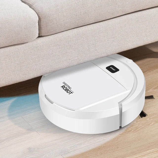 2024 New Automatic Robot Vacuum Cleaner Smart Sweeping Dry Wet Cleaning Machine Charging Intelligent Vacuum Cleaner for Home 3