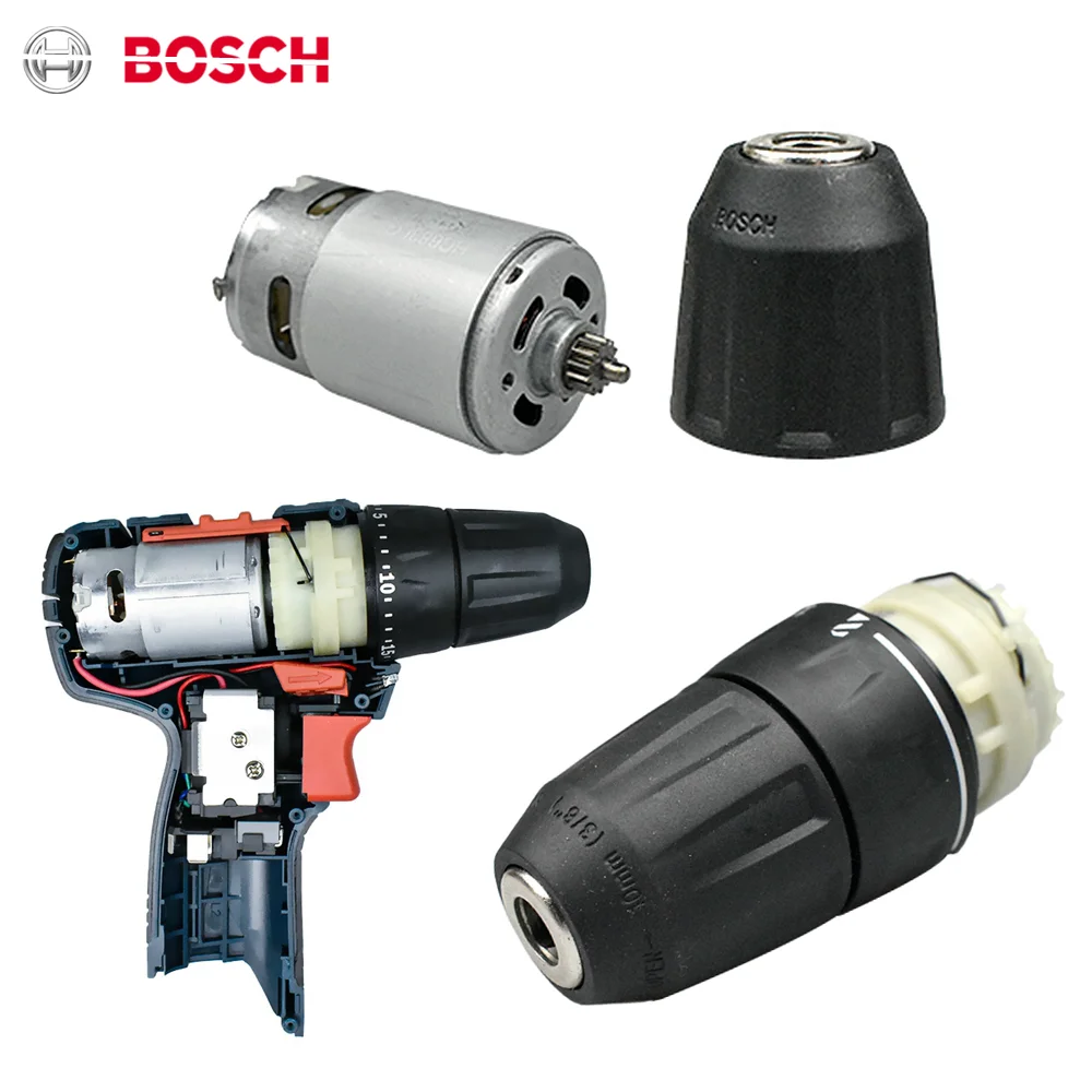 BO*CH Electric Hand Drill Accessories GSR120LI 12V Motor Switch Gearbox Chuck Charger