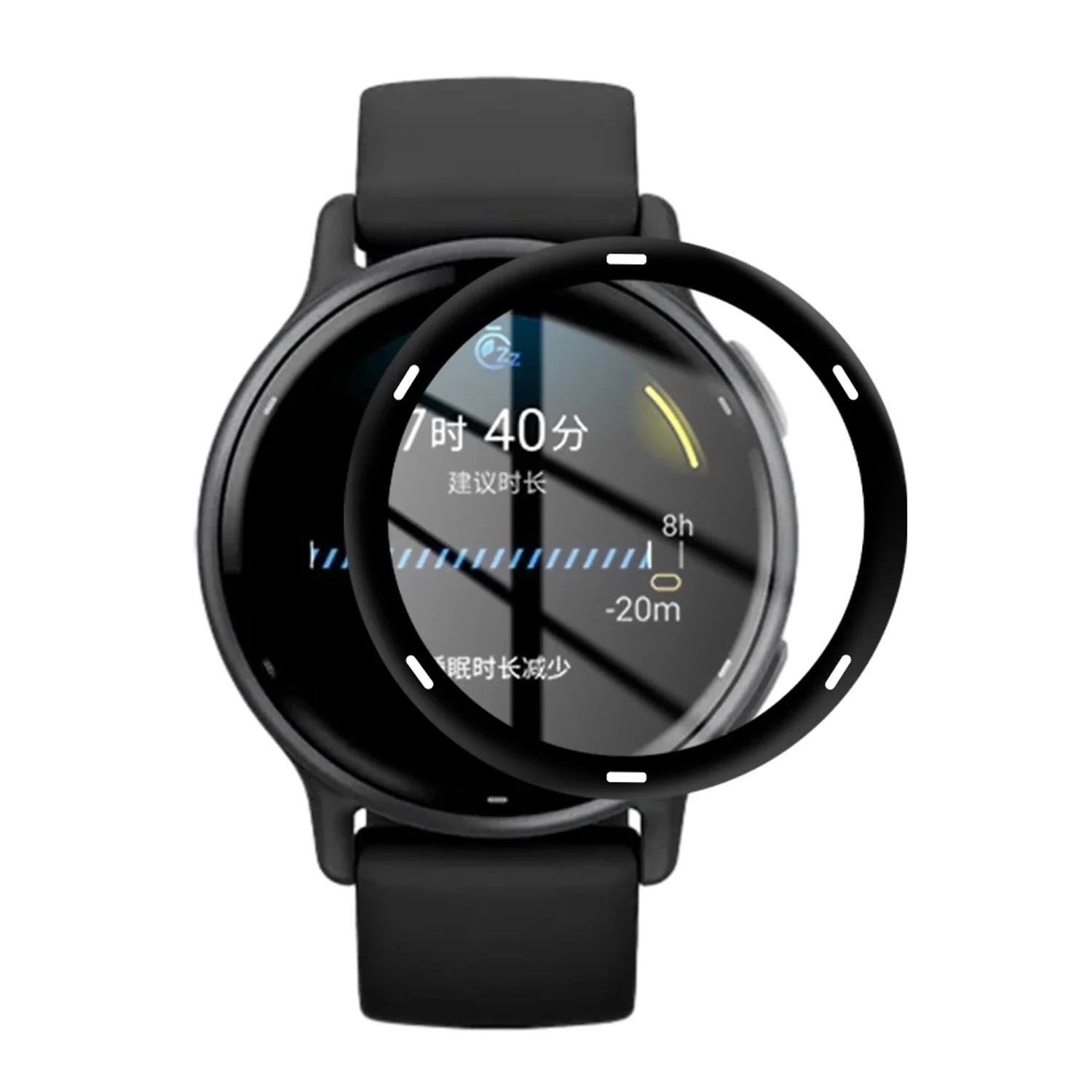 For Garmin Vivoactive 5 Screen Protector 3D Curved Protective Film Anti-scratch Full Coverage Film screen protectors watch screen protector watch screen protector case watch protector case
