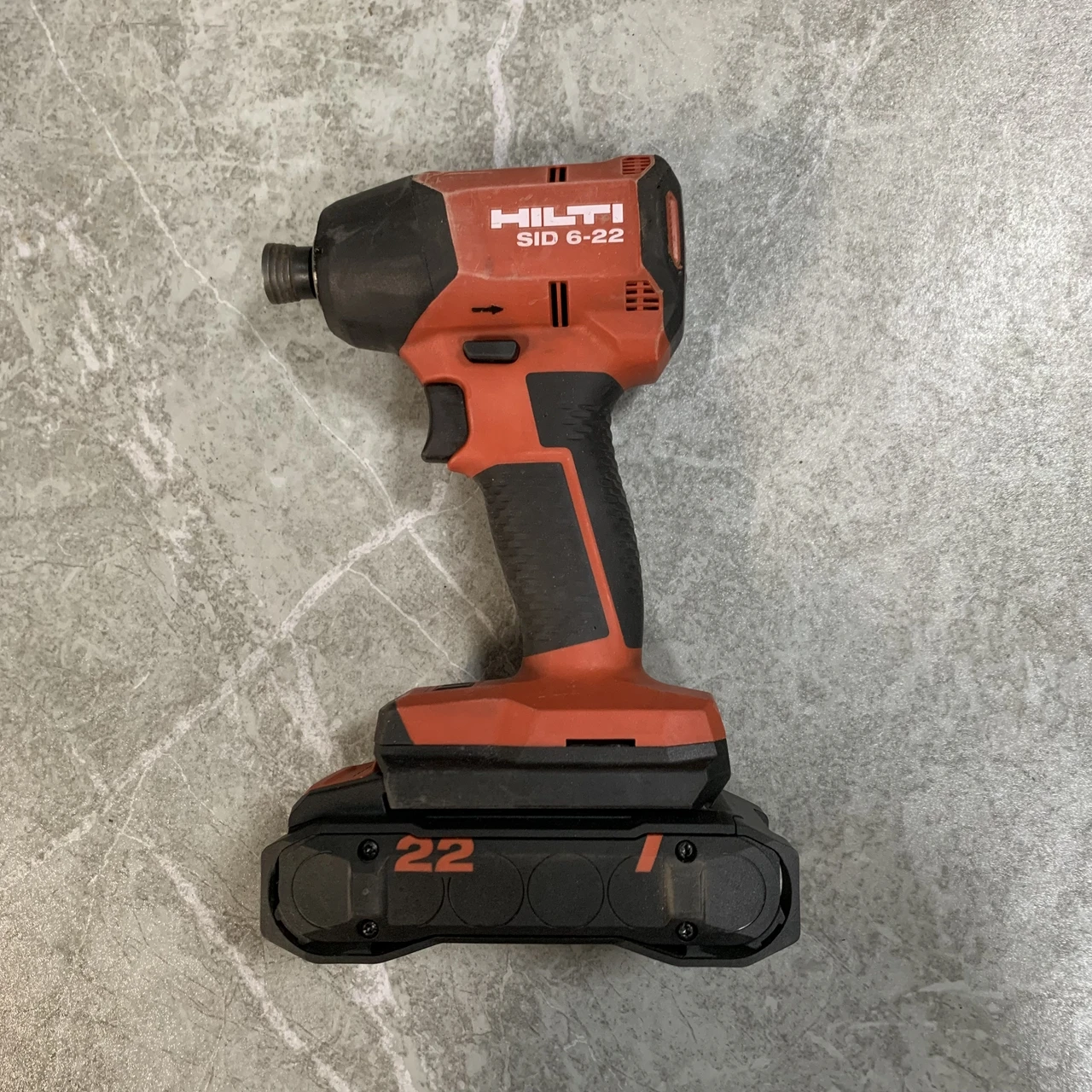 SID 6 HILTI NURON 22 Volt SID 6-22 Brushless & Cordless Impact Drill Driver Includes 4.0AH battery  second-hand