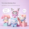 Miniso Sanrio Plush Toy Kuromi Melody Hello Kitty Plush Pillow Room Decoration Plush Doll Strawberry Doll Plush Children's Gift 1
