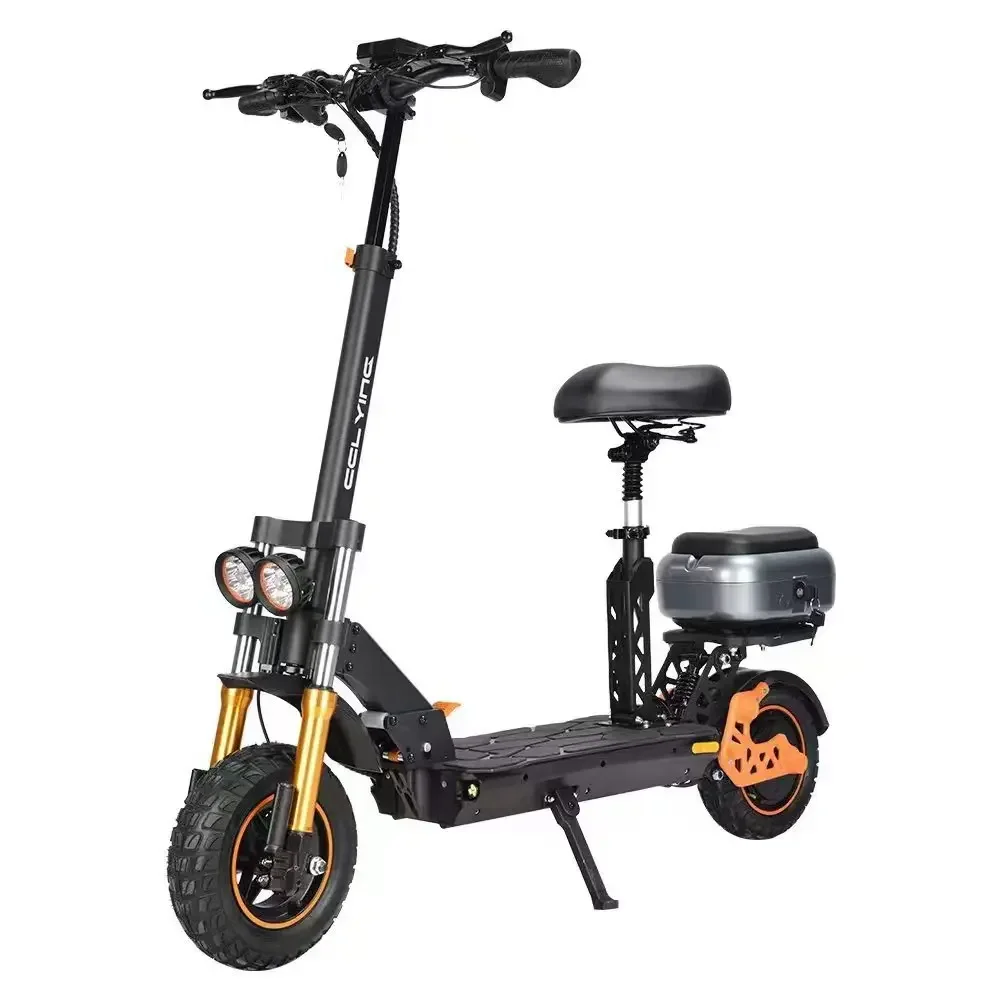 best seller high end big power electric adult kick scooter kukirin m5 pro with seat