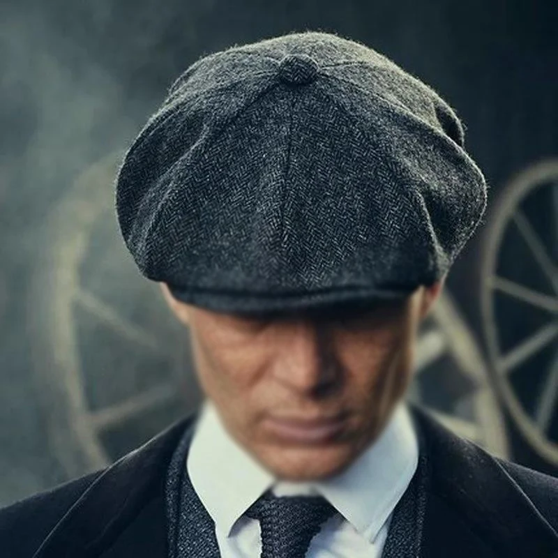 Retro British Newsboy Hats For Men Women Spring Autumn