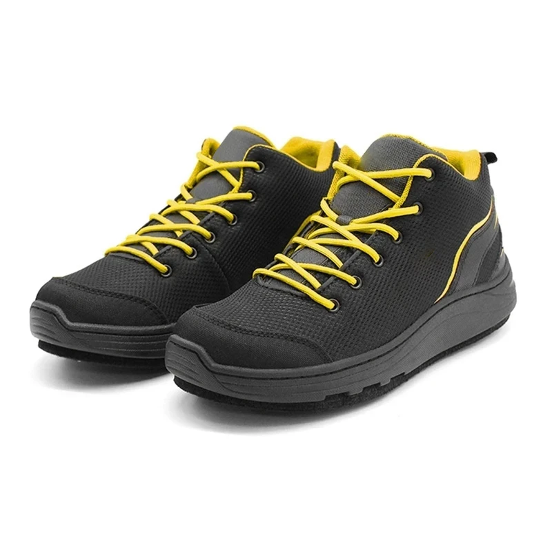 Fly Fishing Shoes Fly Fishing Waders Fishing Boots Lightweight Fishing Waders Boots Wear-resistant Felt-soled Steel Nail Outdoor Reef Non-slip Rock Shoes