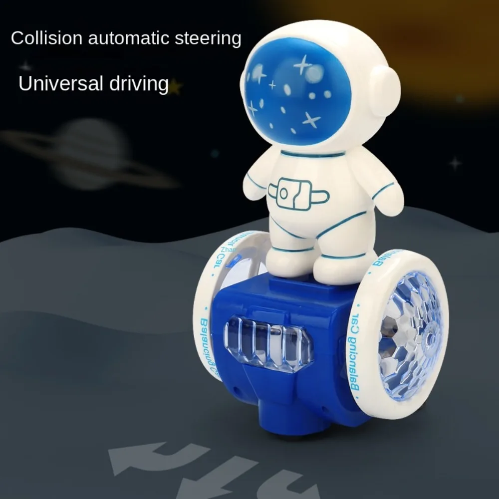 New Interactive Astronaut Balance Scooter Walking Robot 360 Degree Rotatable Crawling Toy Electronic Plastic Toy Vehicles Kids 4