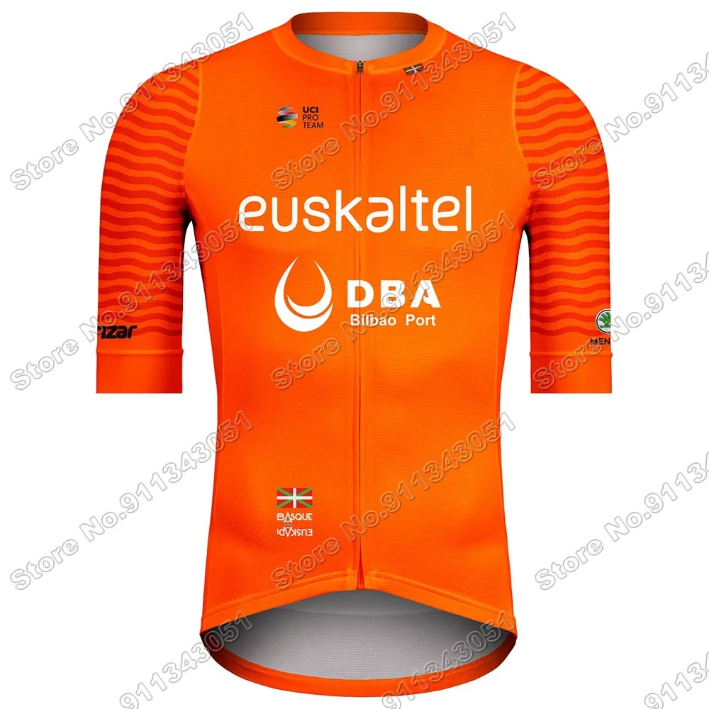 2021 Euskaltel DBA Euskadi Cycling Jersey Set Men Cycling Clothing Race Road Bike Suit Bicycle Bib Shorts Maillot Ropa Ciclismo