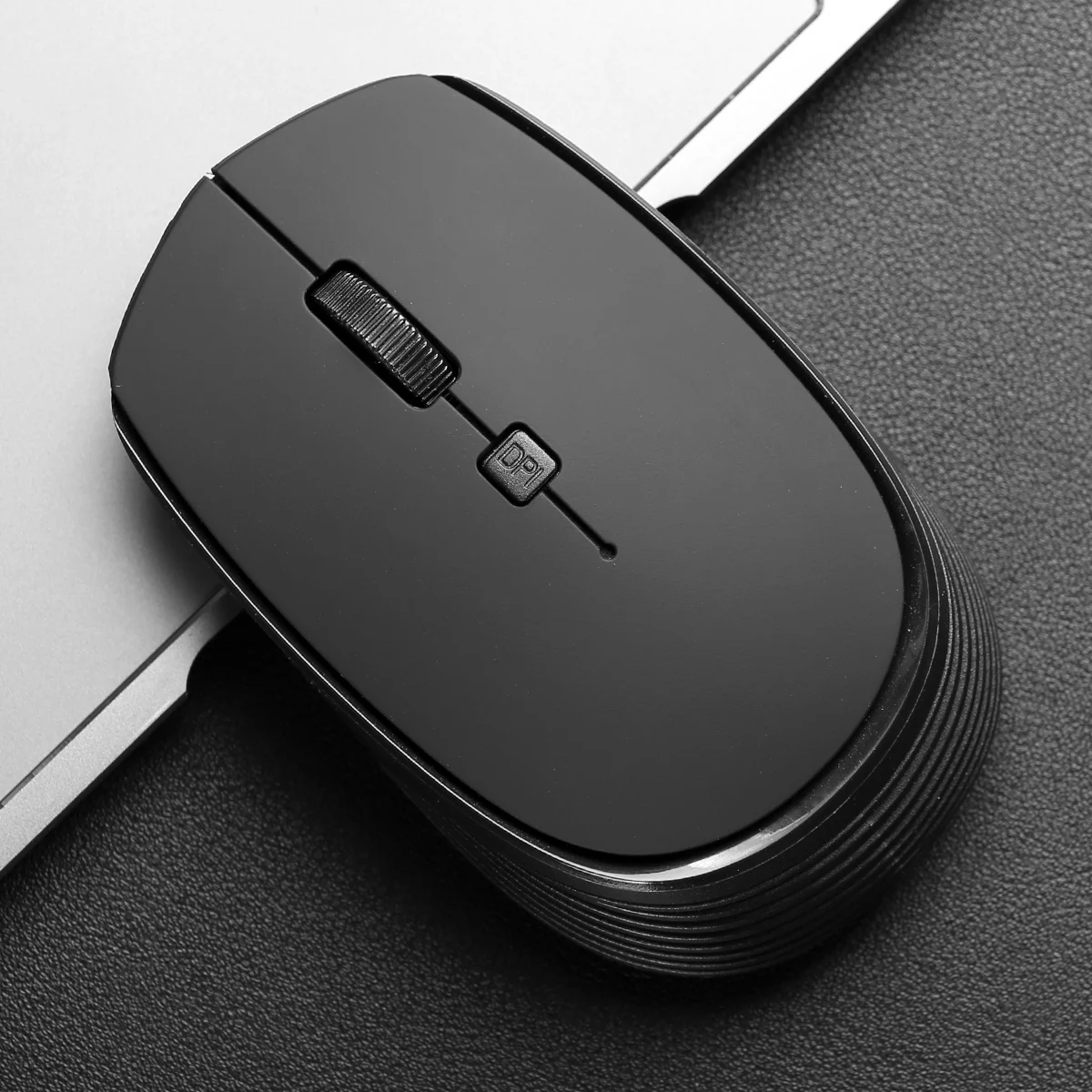 Mouse Wireless Per Tablet/Computer/Ipad/ Macbook/Pro, Mouse Per Computer Wireless 2.4Gh Forma Confortevole Con Ricevitore Unificante Usb