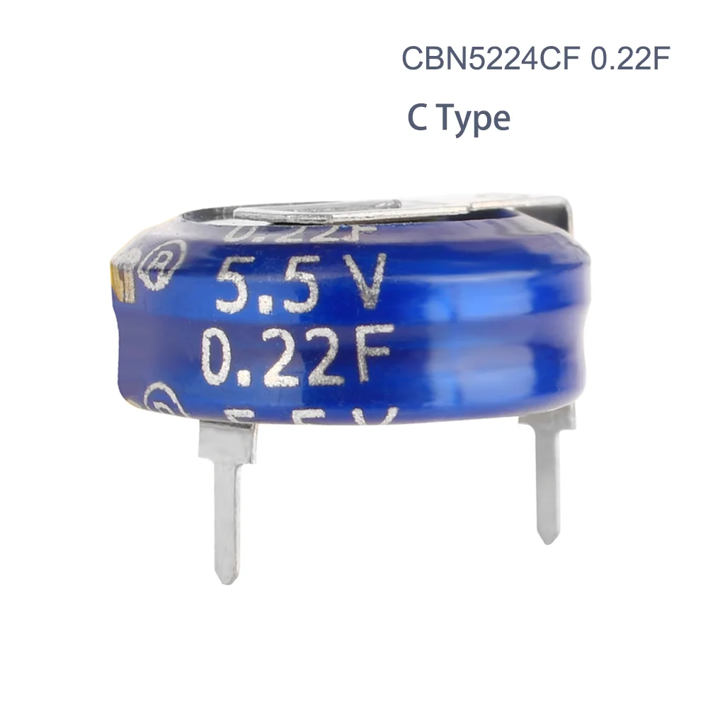Super Condensatori Cbn Cda H-Type 5.5V 0.22F Muslimah Ype Condensatore Farrah Condensatori Supercondensatori