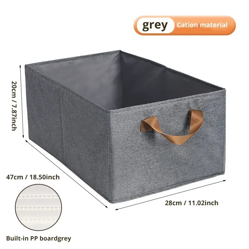3/2pcs Dustproof Clothes Quilts Storage Bag Organizers with Handle Non-woven Saving Space Bag Travel Storage Bedroom Bedding Bag 6