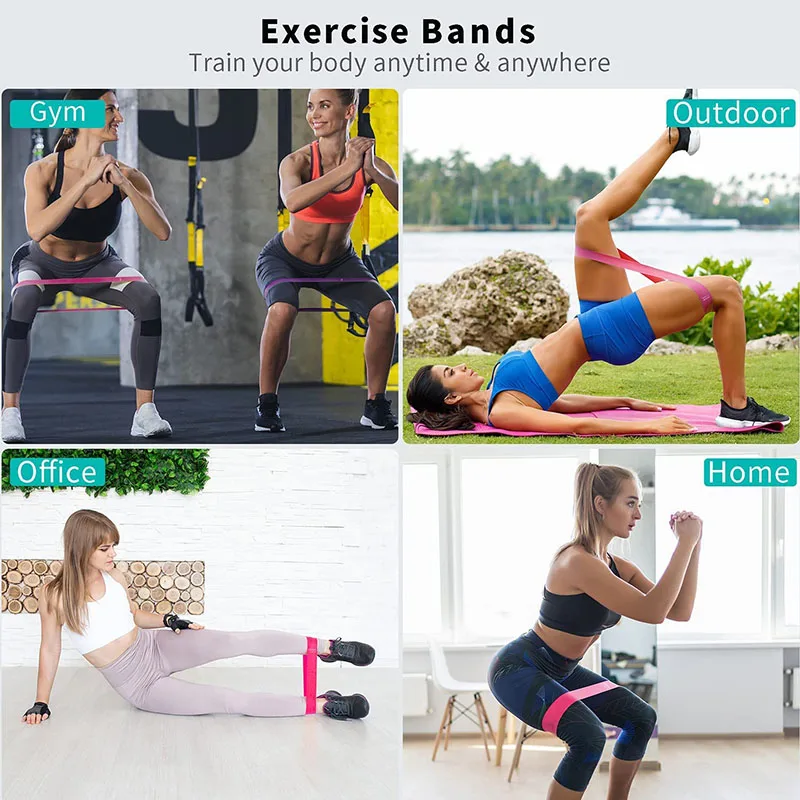 Resistance Loop Exercise Bands Set 4