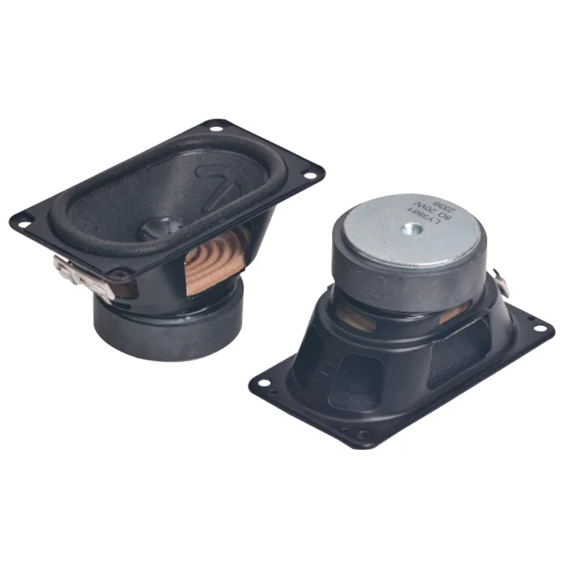 Lote-de-altavoces-rectangulares-de-rango-completo-3-5-pulgadas-8-Ohm ...