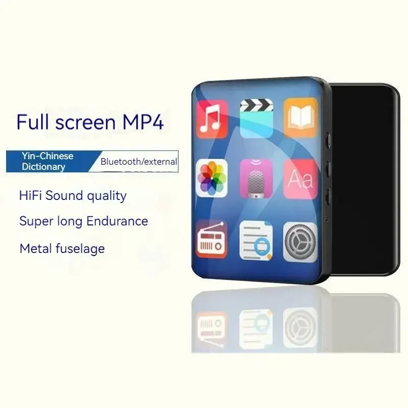 2.5inch Full Screen mp3 mp4 Walkman Student Version e-book Bluetooth Portable Touch Screen Music Player