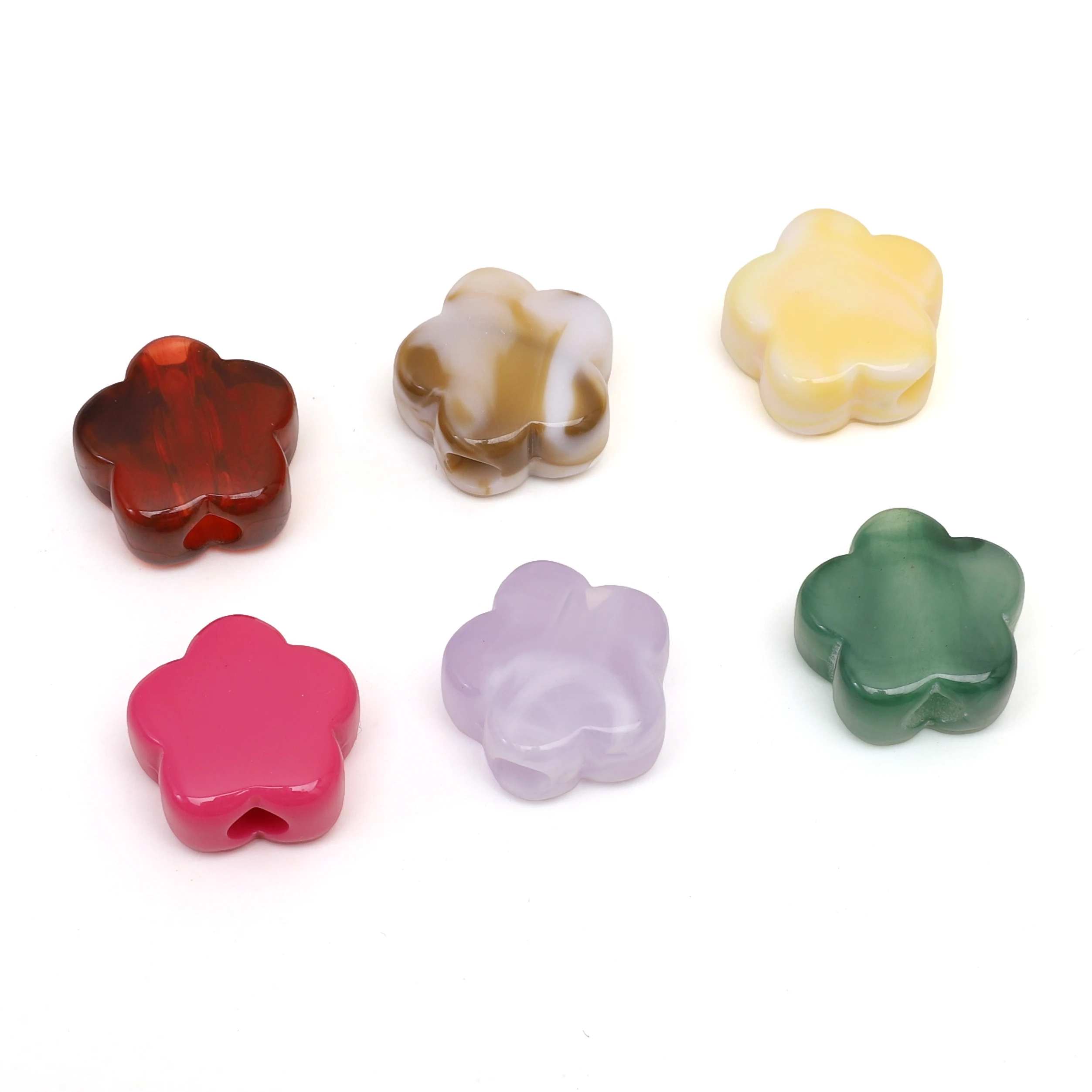 Acrylic Flower Beads 3