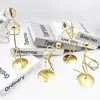Basketball Player Action Figures Figurines Table Ornaments Abstract Iron Statue Crystal Ball Home Room Office Desktop Decoration 4