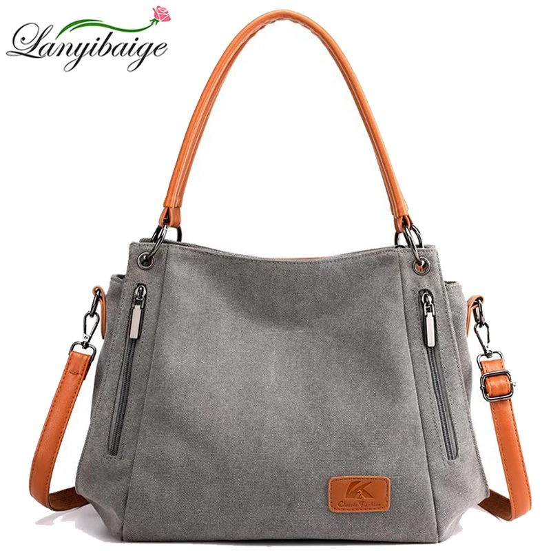 Luxury Designer Handbags For Women 2022 New Fashion Canvas Shoulder