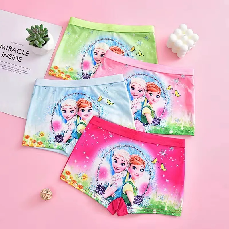 4PCS/Lot Cute Printed Girls Underwear Set 2