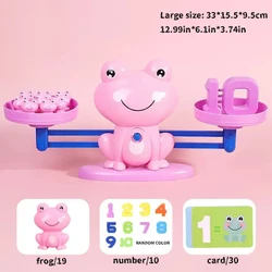 Mathematical Fun Frog Scale Educational Toy for Children - Introduction to Addition and Subtraction (Gold)