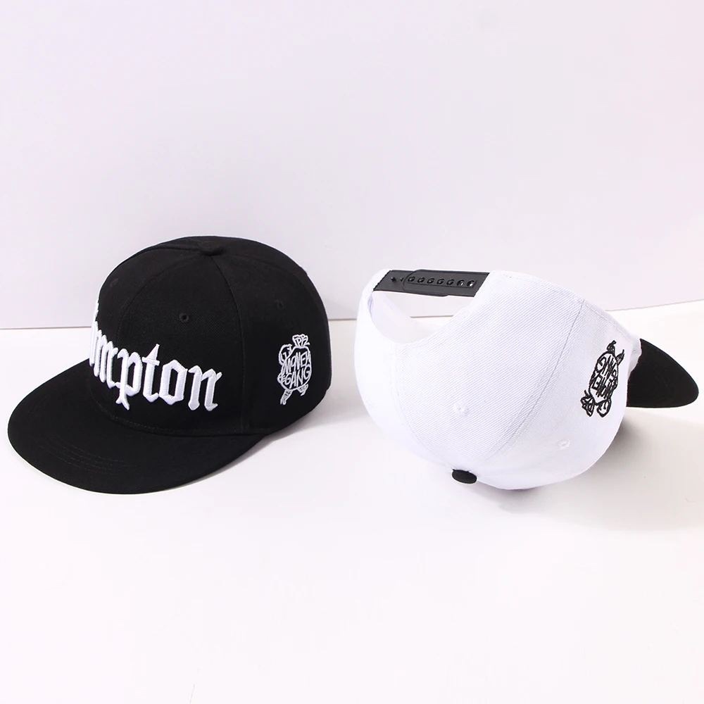 1 MEN'S AND WOMEN'S Personalized Flat Brim Shopping Hip-hop Hat, Fashionable Three-dimensional Embroidered Letter Baseball Cap baseball caps