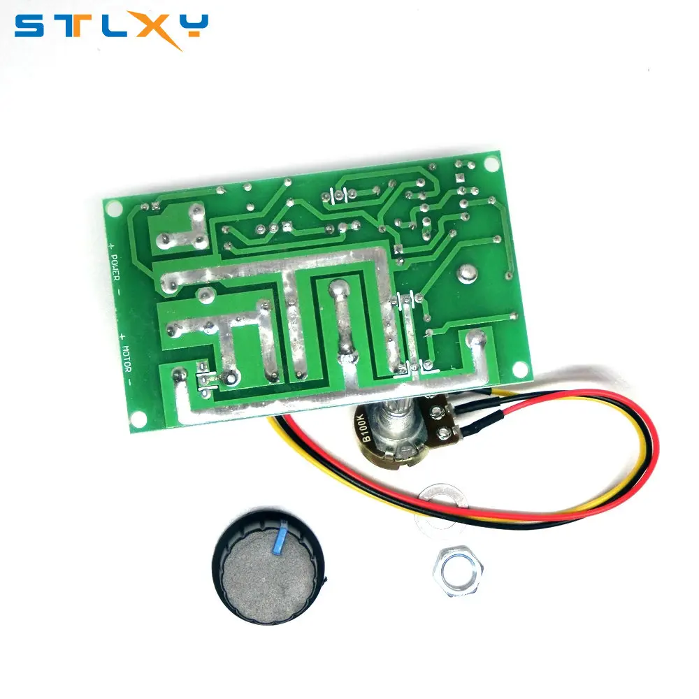 DC10-60V DC 10-60V Motor Speed Control PWM Motor Speed Controller Switch 20A Current Voltage regulator High Power Drive Module