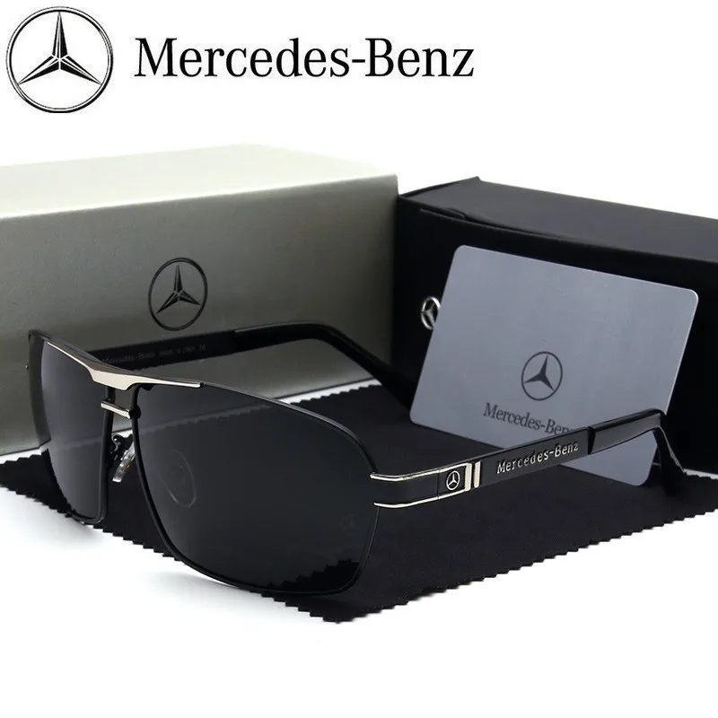 메르세데스 벤츠 A B C E S 클래스 A35 A45 C43 C63 CLA CLS GLA GLB GLC SLK ML 자동차 고급 남성용 편광 선글라스 눈부심 방지 고글