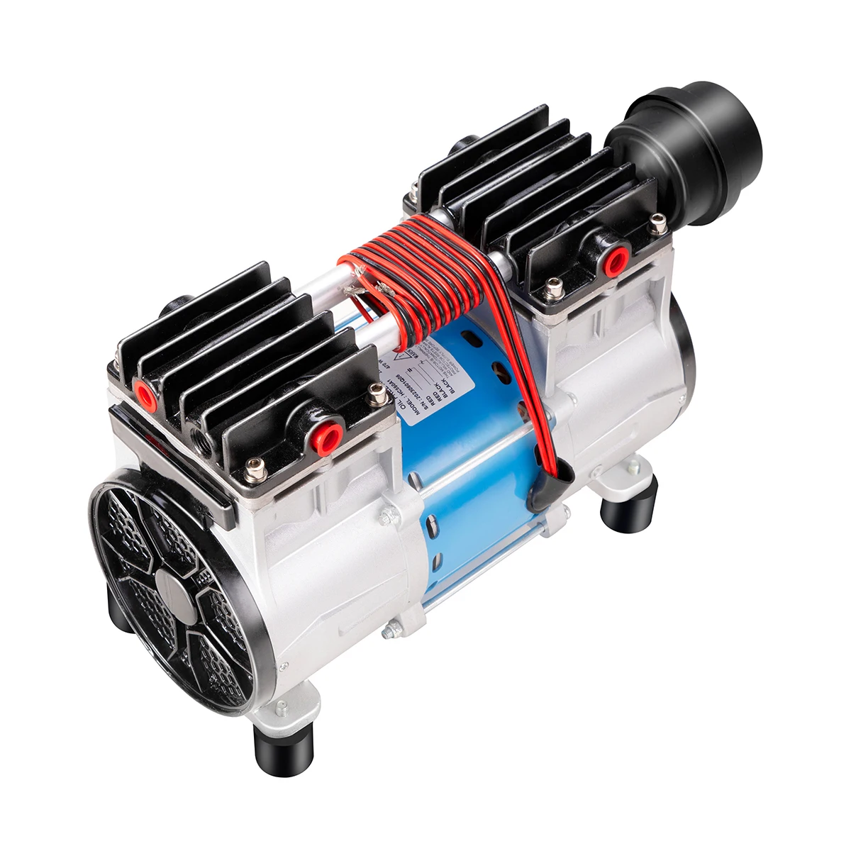 Compressore D'Aria Senza Olio Portatile Hcem Mini Compressore D'Aria A Basso Rumore A Pistone 220V Compressore 470W