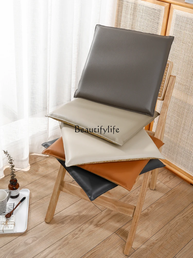 

LaTeX Cushion Chair Cushion Non-Slip Leather Memory Foam Chinese Dining Chair