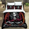 Ozzy osbourne retro Bedding Sets exquisite bed supplies set duvet cover bed comforter set bedding set luxury birthday gift 5