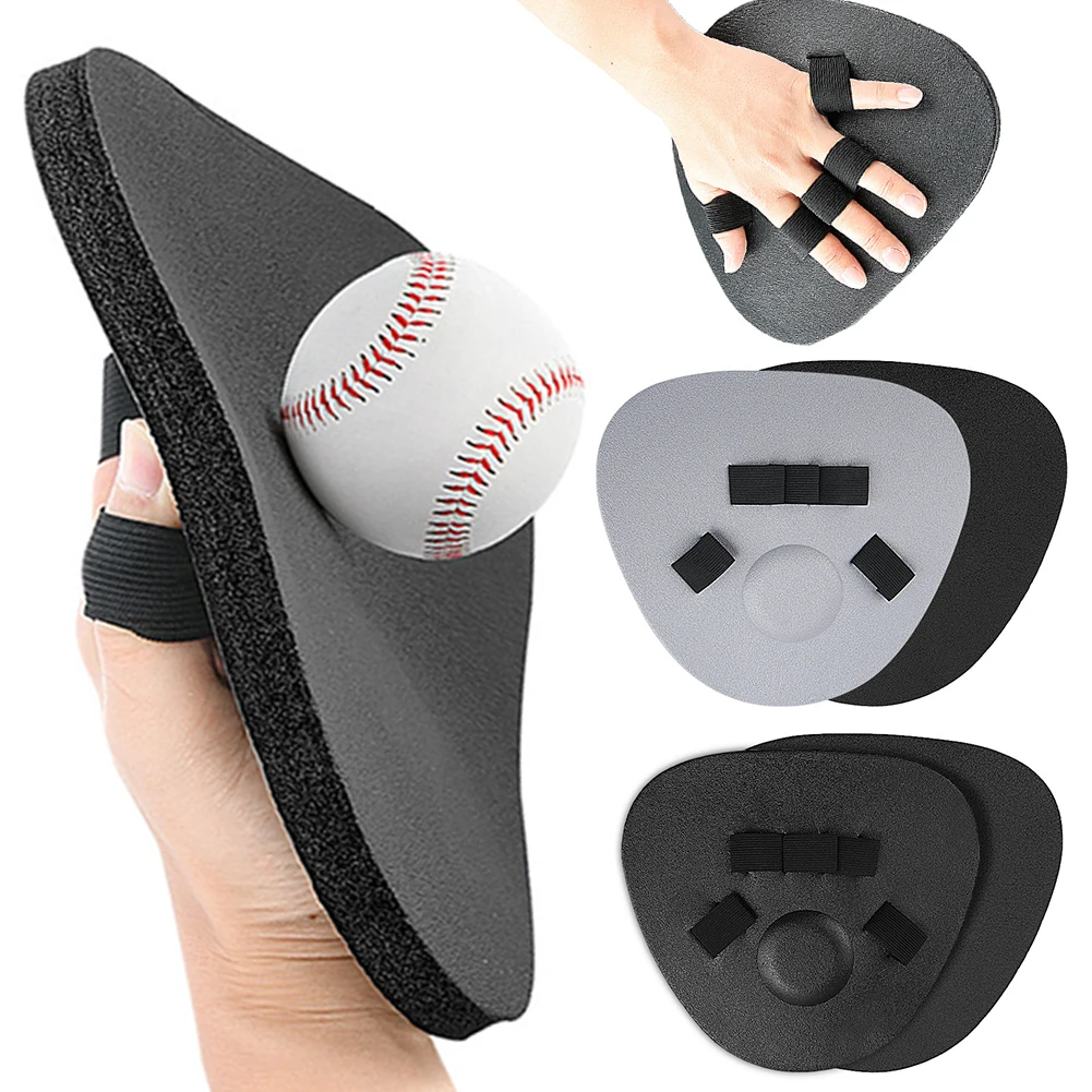 Baseball Pancake Gloves Pancake Training Glove Flat Foam Infield Training Glove Shock Absorption 5 Finger for Baseball Softball