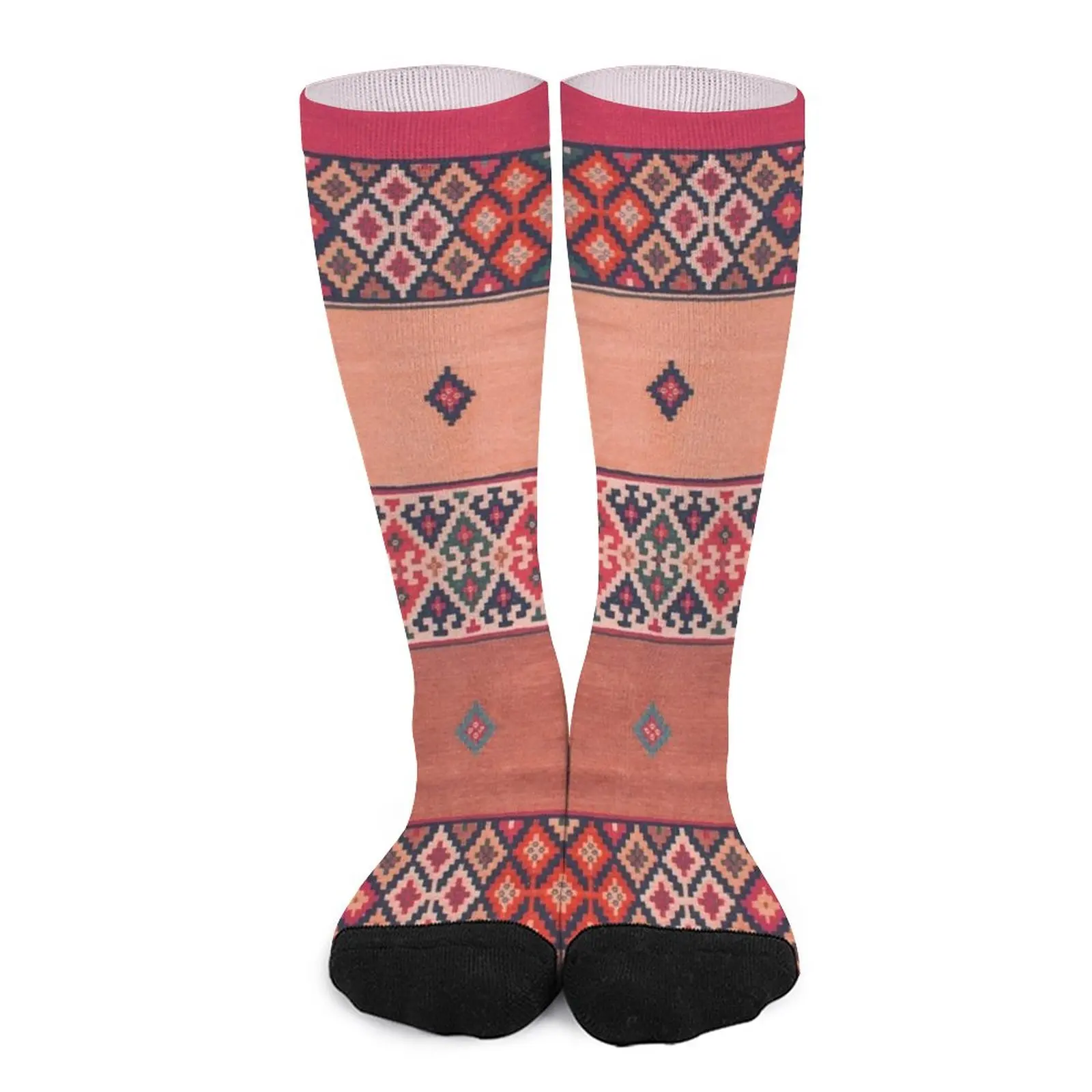 Traditional Moroccan Berber Design Socks funny socks men happy socks men imprint happy cat pu leather wallet stand design phone case for xiaomi redmi note 10 pro red