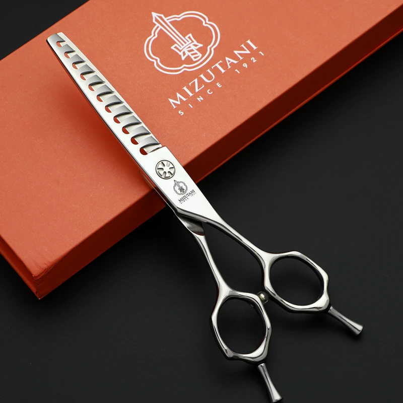 MIZUANI hairdressing scissors  Thinning and cutting hair volume 40%-50% Professional men's scissors 6-inch 440C steel сухой шампунь прелесть professional volume lift для всех типов волос 200 мл